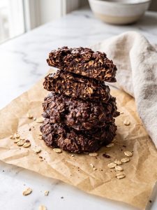 No-Bake Chocolate Oatmeal Cookies