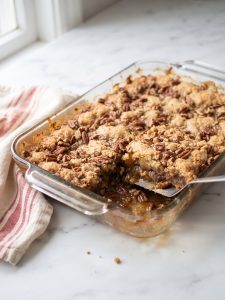 Pecan Pie Dump Cake