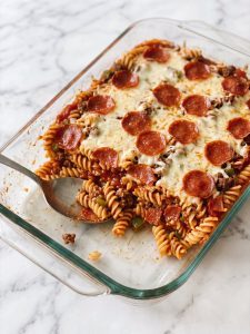 Pizza Pasta Casserole