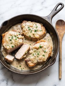 Pork Chops with Mushroom Soup