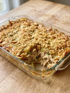 Ritz Cracker Chicken Casserole
