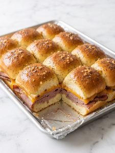 Roast Beef and Cheddar Sliders