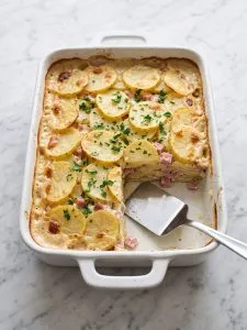 Scalloped Potatoes with Ham
