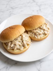 Shredded Chicken Sandwiches
