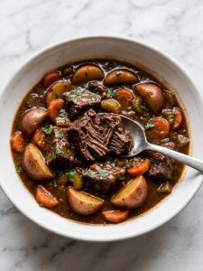 Slow Cooker Guinness Beef Stew