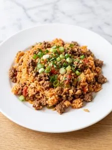 Spanish Rice with Ground Beef
