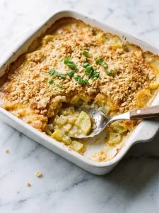 Squash Casserole with Cream of Chicken Soup