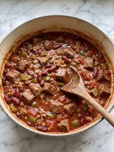 Beef and Steak Chili