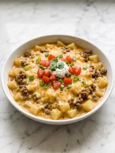 Taco Hashbrown Casserole