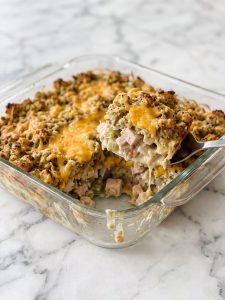 Turkey Stuffing Casserole