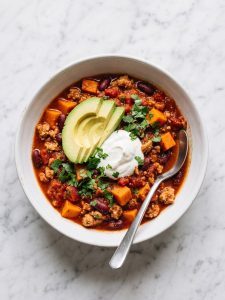 Turkey Sweet Potato Chili