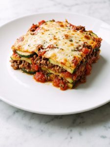 Zucchini and Hamburger Casserole