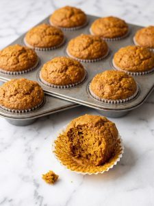 2 Ingredient Pumpkin Muffins