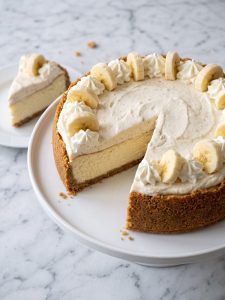 Banana Cream Cheesecake