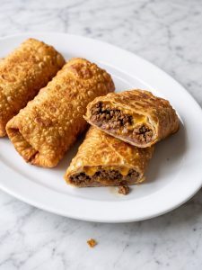 Beef and Cheese Chimichangas