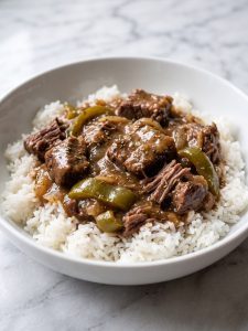 Beef Stew with Rice