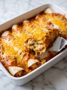 Buffalo Chicken Enchiladas