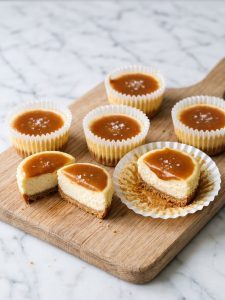 Caramel Cheesecake Bites