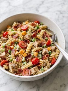 Chicken Club Pasta Salad