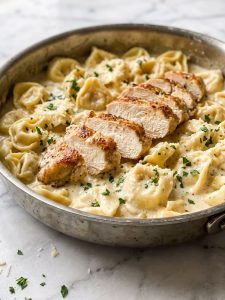 Chicken Tortellini Alfredo