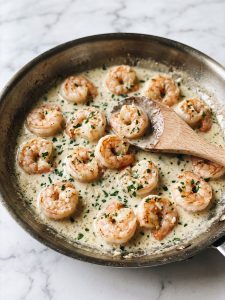 Creamy Garlic Shrimp