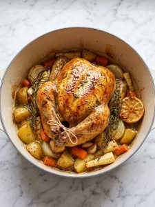 Dutch Oven Roast Chicken