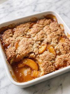 Easy Peach Cobbler