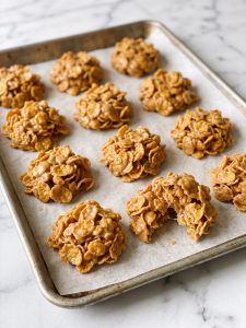 Cornflake Peanut Butter Cookies
