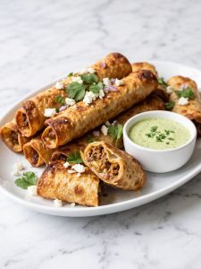 Ground Beef Flautas