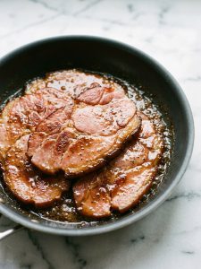Ham Steak with Brown Sugar Glaze