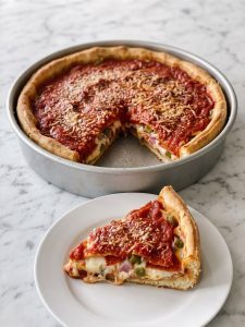 Chicago Style Deep Dish Pizza