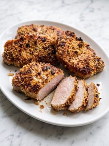 Parmesan Baked Pork Chops