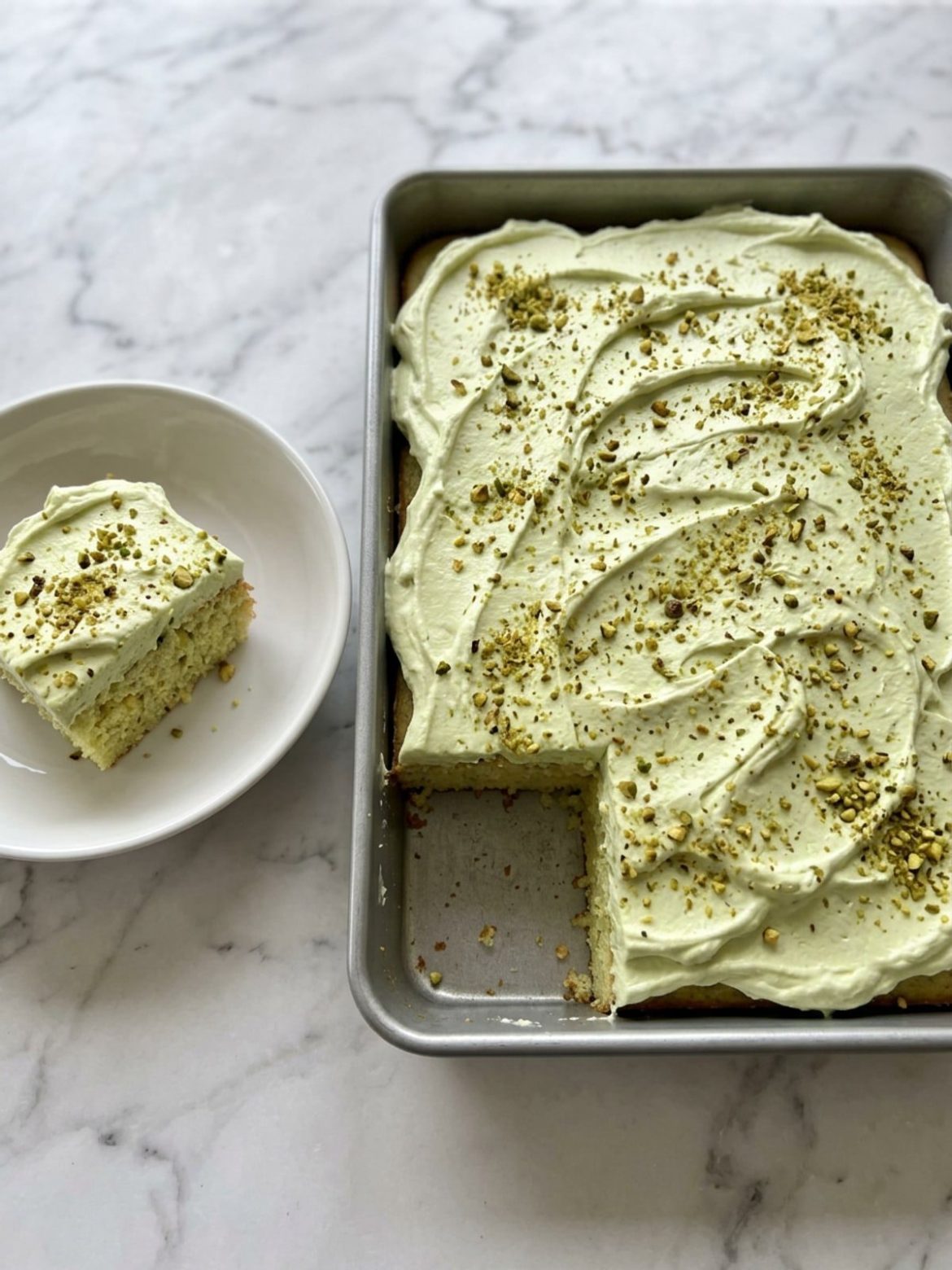 Pistachio Pineapple Cake Recipe