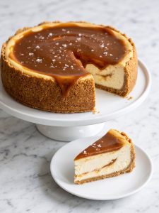 Salted Caramel Cheesecake