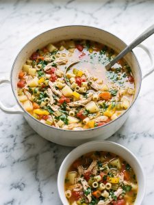 Sicilian Chicken Soup