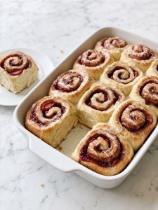Strawberry Cinnamon Rolls