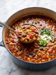 Turkey Enchilada Soup