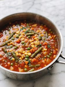 Vegetable Soup with V8 Juice