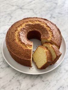 Whipping Cream Pound Cake