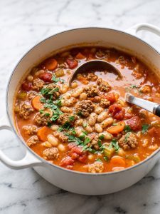 White Bean and Italian Sausage Soup